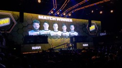 Picture taken right after Natus Vincere won the match at Faceit Major London 2018.